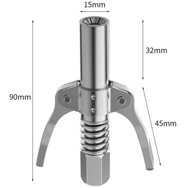 🔥Hot Sale🔥High Pressure Dual Handle Grease Gun Coupler（50% OFF）