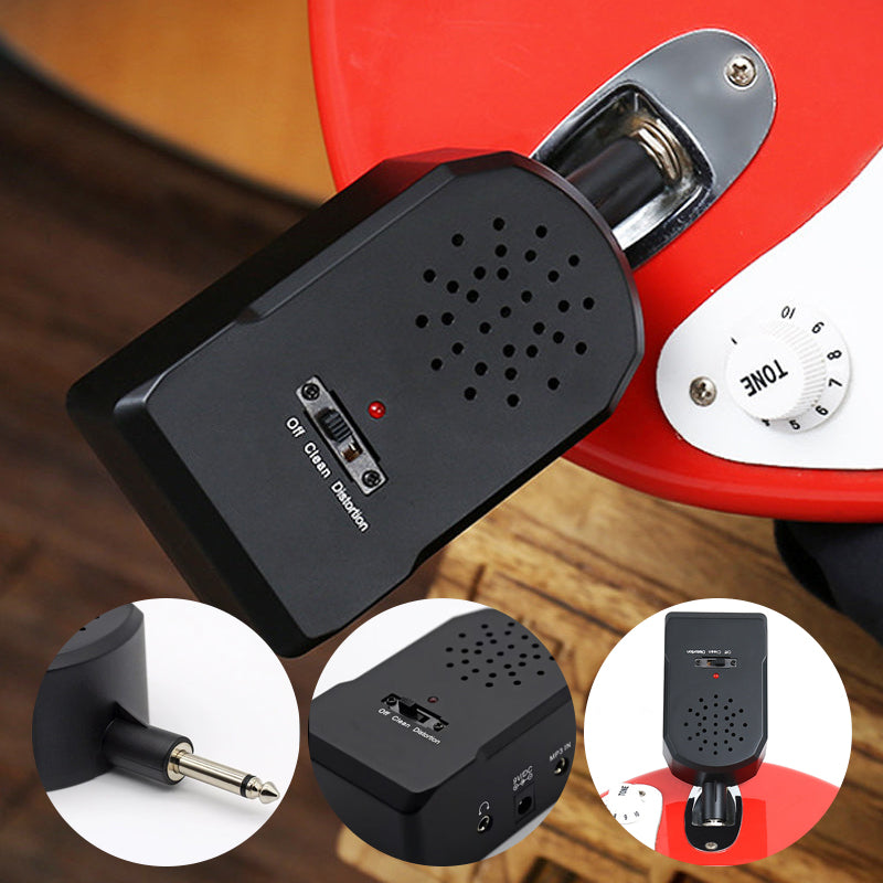🌆HOT SALE🎁Mini Portable Guitar Amplifier Set🎸30W HD Sound🔊