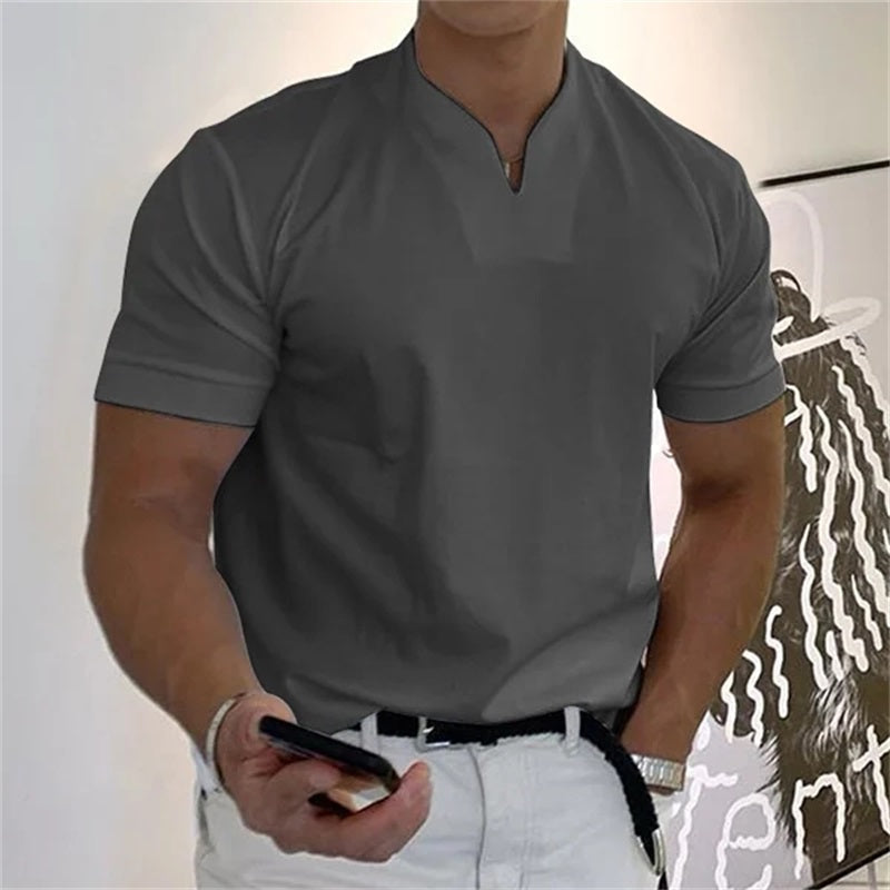 🥳💞Over 50,000 sold!💥Business-casual fitness T-shirt – stay cool and comfortable from the office to the gym. Soft to the touch, breathable and with a sharp cut. An essential addition to your everyday wardrobe💎