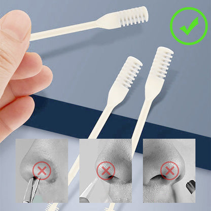 2-in-1 Manual Rotary Nose Hair Cleaner & Trimmer