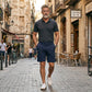 Quick-Dry Athletic Shorts for Men