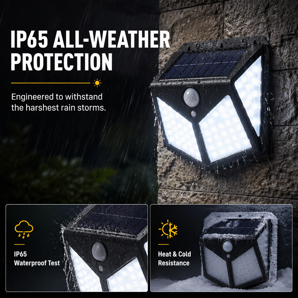 🌞 Motion Sensor Solar Lights – Bright Outdoor Lighting, Light Up Paths, Gardens & Driveways Automatically ✨