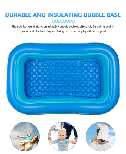 📢📢50% OFF !! ⏰ Children's Inflatable Pool – Sturdy PVC & easy setup – Perfect for backyard fun on hot days – safe and colourful for kids 🌞✨