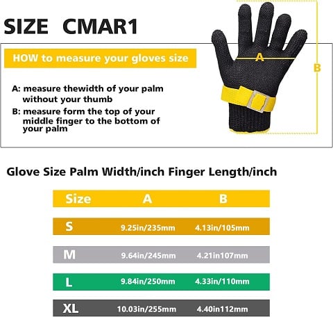🥳2026 HOT SALE🥳Stainless Steel Mesh Glove – Highest A9 cut level, perfect for butchers & chefs. No more knife accidents! 🔪🚫