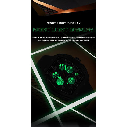 🎁Men's Luminous Digital Watch – Sporty Automatic, Water Resistant & Free Shipping🚛📦