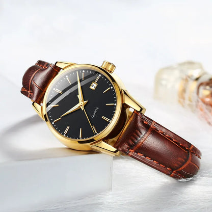 Fashion Waterproof Quartz Watch | Unisex Luxury Timepiece for Men & Women
