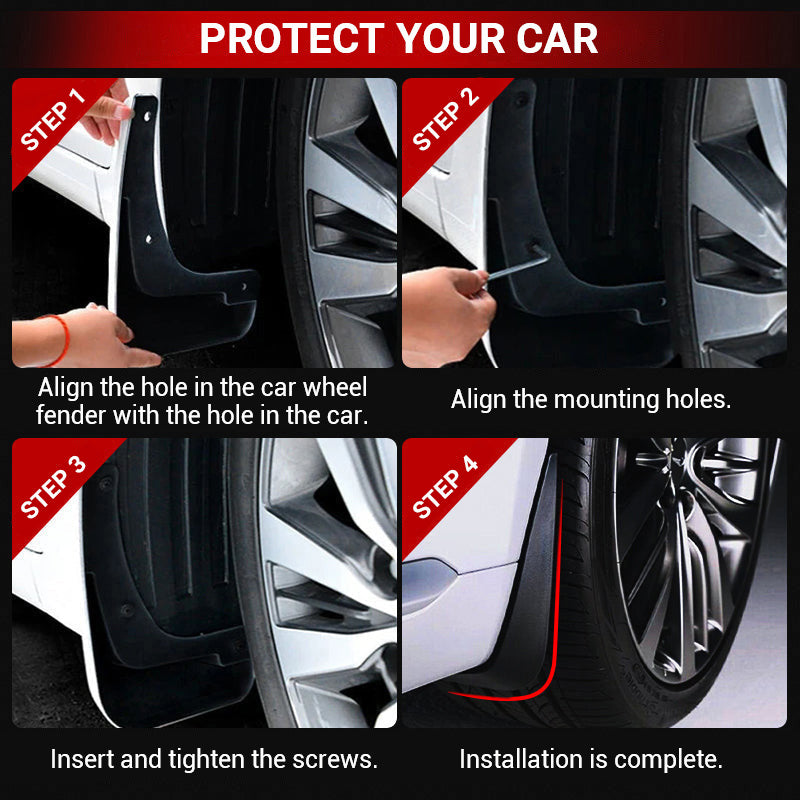 🚗Universal car wheel fender