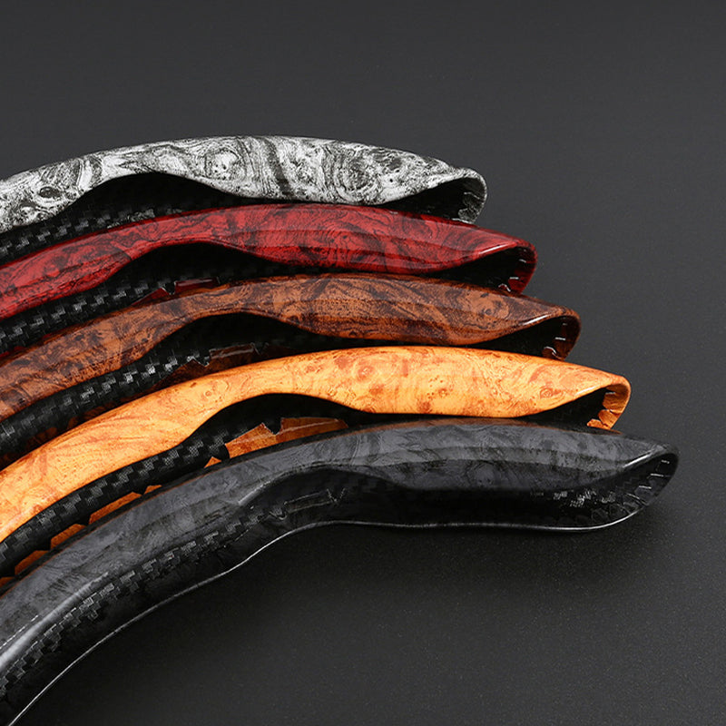 🍃🍃Carbon Fiber Pattern Laser Ultra-thin Non-slip Universal Car Steering Wheel Cover（Buy 2 Free Shipping）