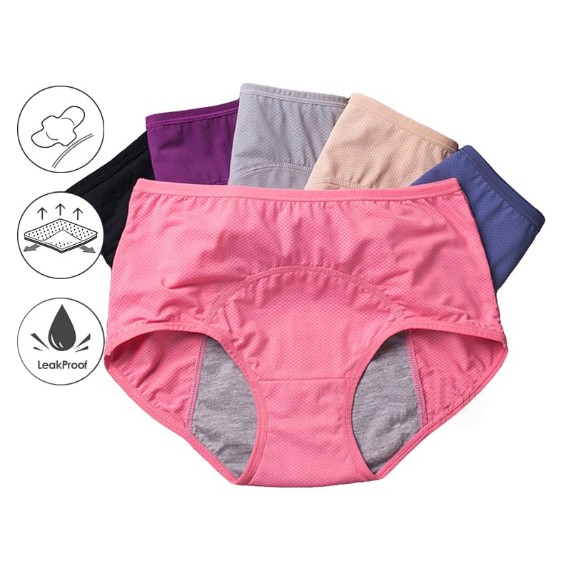 🎉Last Day-Buy 1 Get 3 Packs🎉2026 Best Seller High Waist Leak proof panties✨Butter-Soft & Stretchy🍃