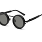 🕶️Adjustable Tint Polarized Round Sunglasses🌞UV400 Protection, Lightweight & Scratch-Resistant✨