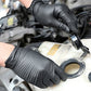 🔥100/50PCS Black Nitrile Disposable Glove