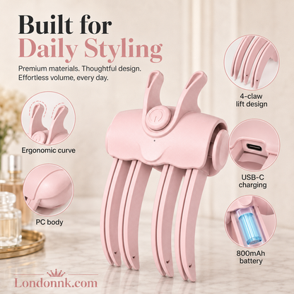 💥2026 HOT SALE — 50% OFF💥Cordless Root Lift Volumizing Clip – instant root lift in 3 seconds, rechargeable, no heat damage. Perfect for fine or flat hair! ✨