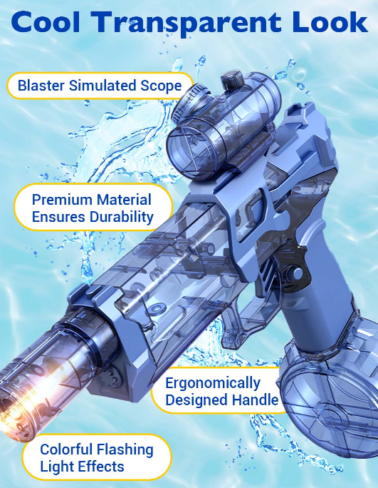 🌊Summer Special Discount 50% OFF💦Fast Mode Ice Explosion Pistol Water Gun🔫