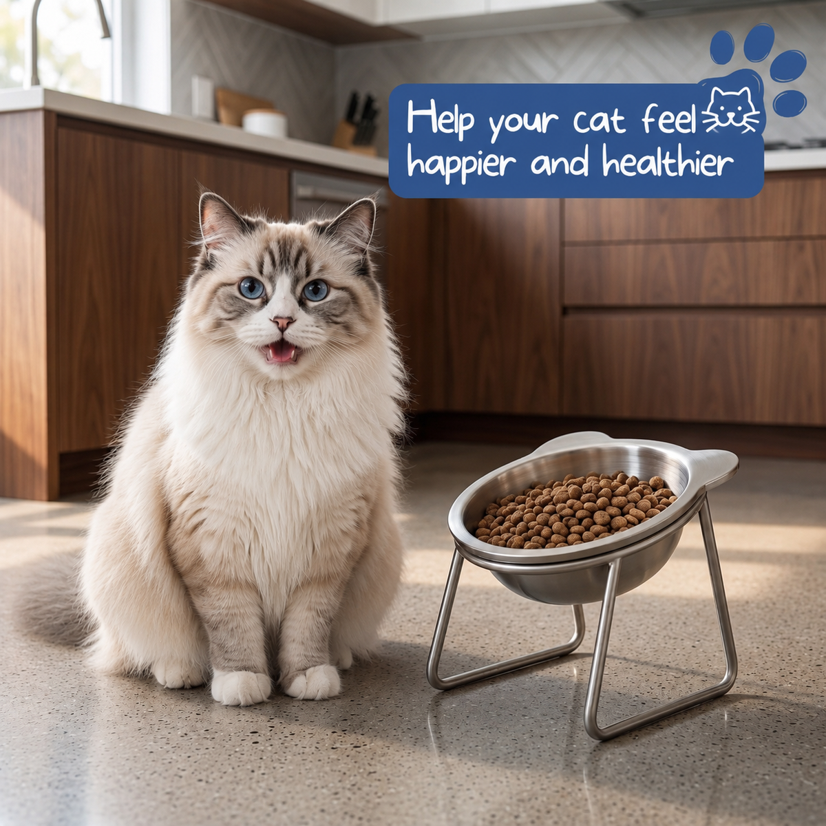 ⏳Time-Limited Special⏰Halloween 🥣15° Tilted Orthopaedic Feeding Bowl