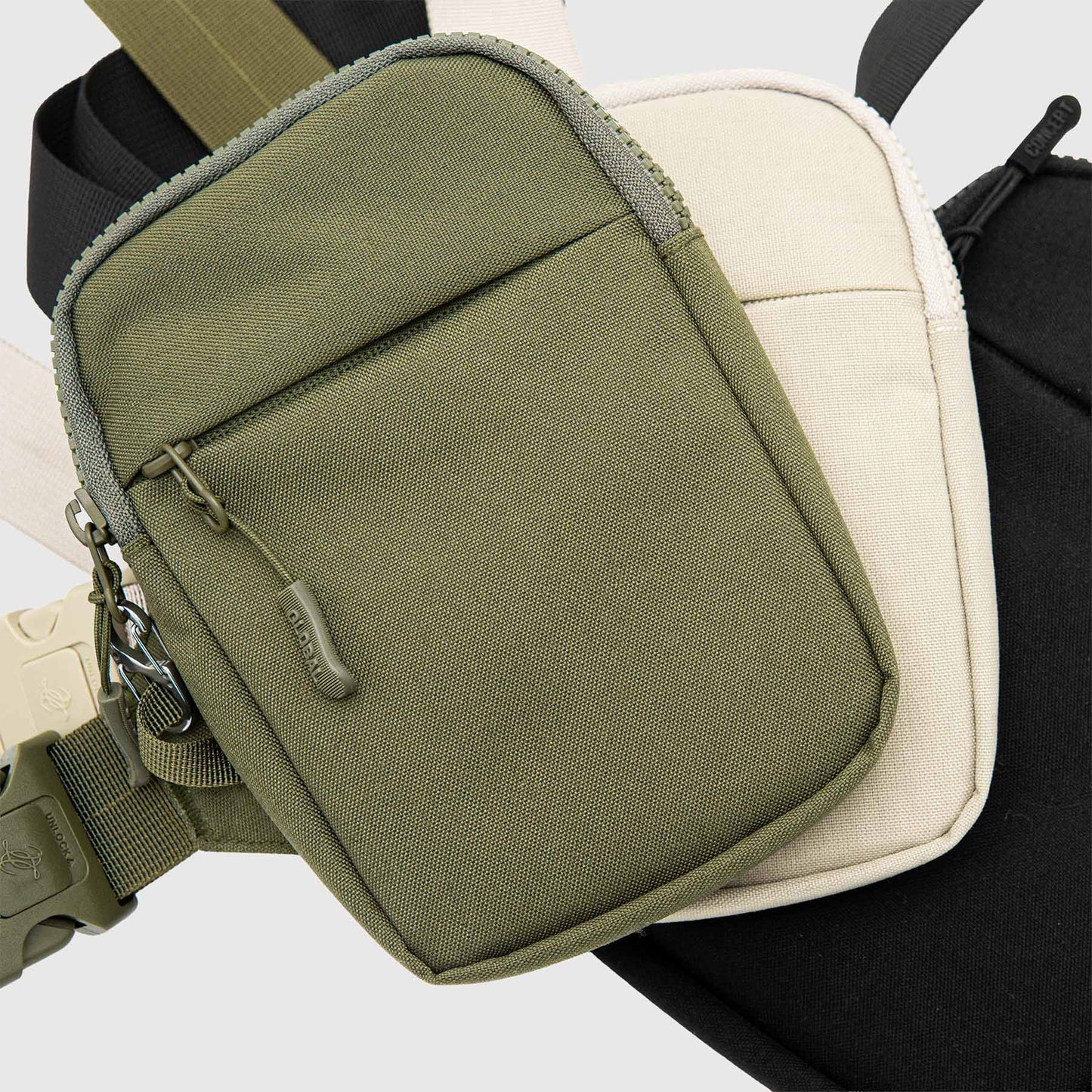 Upgraded 2.0 Travel Sling Bag | Anti-Theft, 500D Nylon, RFID Protection — Limited Time 50% Off