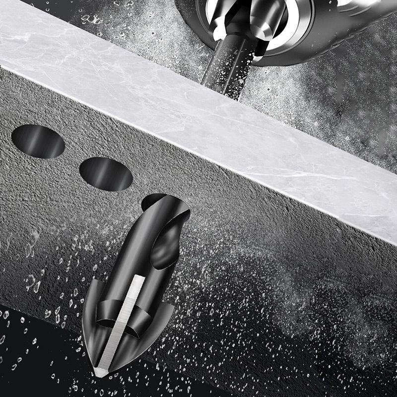 High Hardness Four-edge Serrated Eccentric Drill Bit