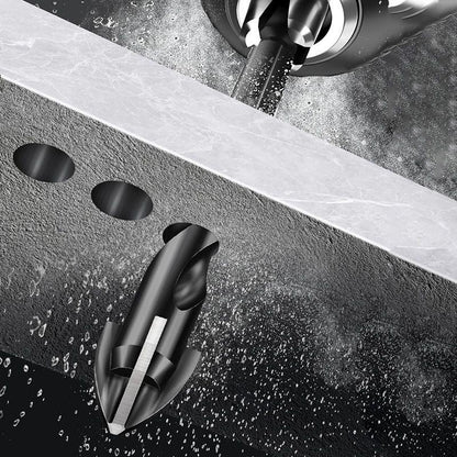 High Hardness Four-edge Serrated Eccentric Drill Bit