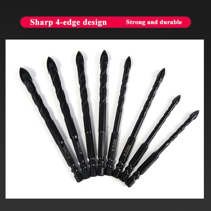 High Hardness Four-edge Serrated Eccentric Drill Bit