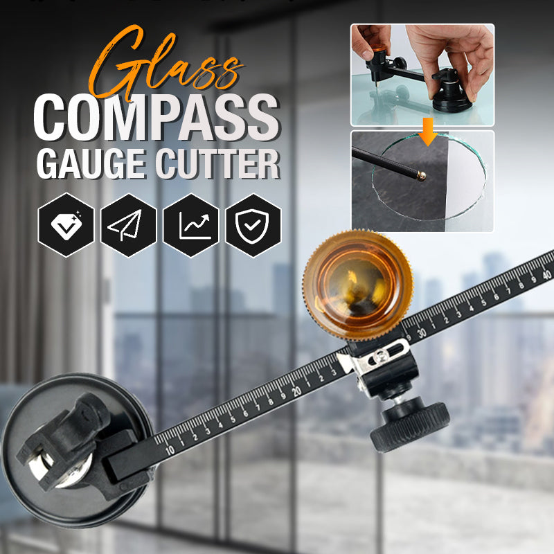 📢📢50% OFF !!⏰Glass Compass Gauge Cutter