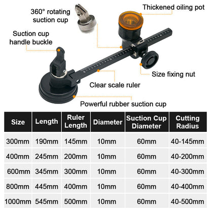📢📢50% OFF !!⏰Glass Compass Gauge Cutter