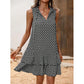 ⏳Limited-time 50% off⏰Women’s Geometric Print Bow Dress✨💃