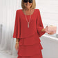✨Women's Tiered Ruffle Dress with Flared Sleeves
