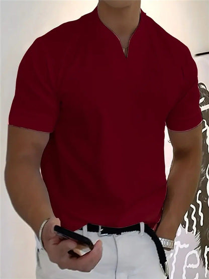 🥳💞Over 50,000 sold!💥Business-casual fitness T-shirt – stay cool and comfortable from the office to the gym. Soft to the touch, breathable and with a sharp cut. An essential addition to your everyday wardrobe💎