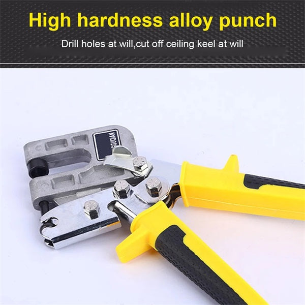 🎉2026 Hot Sale — Over 10,600 Sold!💞Metal Studs Fastening Crimper🔩