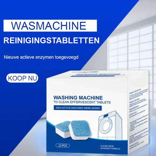 Wasmachine Reinigingstabletten - Maak Uw Wasmachine Moeiteloos Schoon!