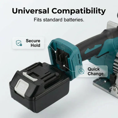 ⏰ Flash Sale! Brushless Cordless Circular Saw – 2 Batteries 🔥🪚⚡🔋