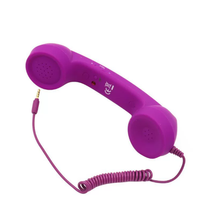 📞 50% OFF NOW! ☎️ Retro Phone Handset – Type-C Wired, HD Speaker & Volume Control – Nostalgic Charm with Up to 99% Less Radiation 🎙️