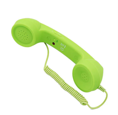📞 50% OFF NOW! ☎️ Retro Phone Handset – Type-C Wired, HD Speaker & Volume Control – Nostalgic Charm with Up to 99% Less Radiation 🎙️