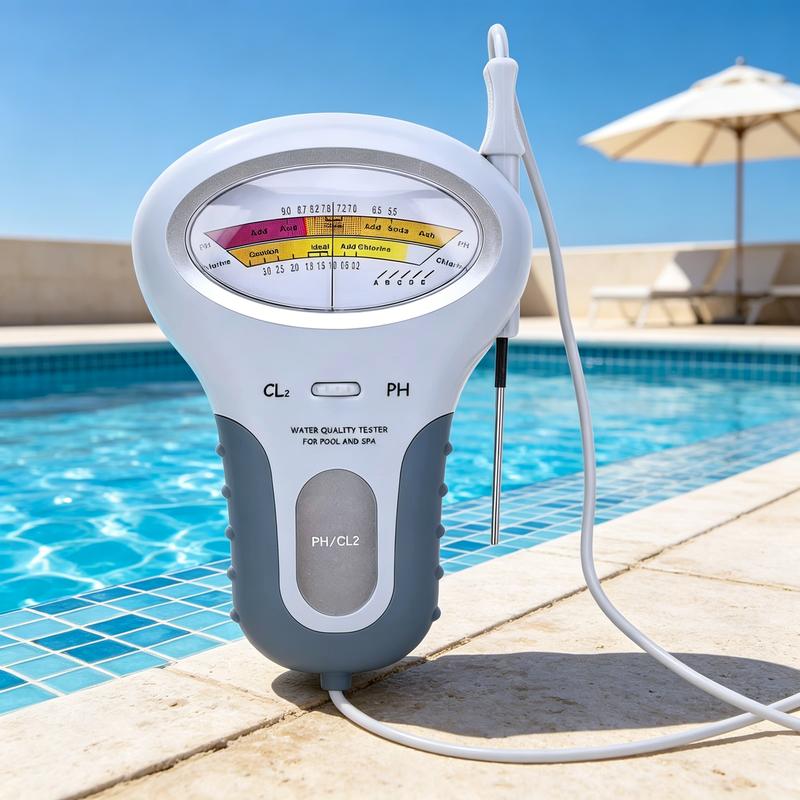 🔬💧PH and chlorine tester for swimming pools – 50% off! Accurate measurement of pH and chlorine levels in your swimming pool – simple, quick and reliable. 🔥🏊