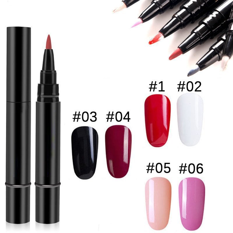 ✨One Step Nail Gel Pen🎨Free handheld mini UV nail lamp💡