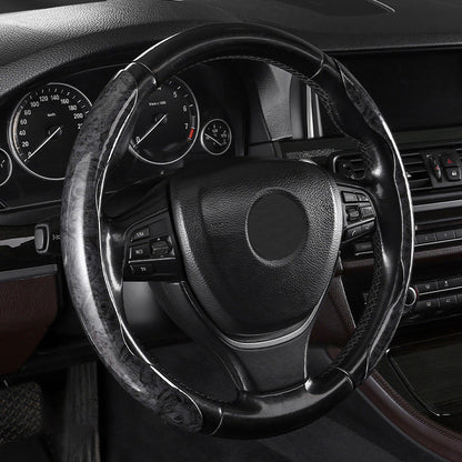 🍃🍃Carbon Fiber Pattern Laser Ultra-thin Non-slip Universal Car Steering Wheel Cover（Buy 2 Free Shipping）