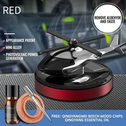 📢📢50% OFF !! ⏰ Metal Solar Helicopter Air Freshener