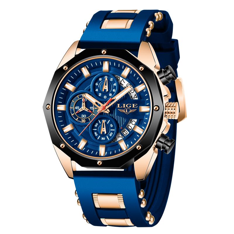 ⏳Time-Limited Special⏰Men's Outdoor Waterproof Sport Quartz Watch – Chronograph function, durable & water-resistant – Perfect for sports, travel & daily wear 🏃‍♂️