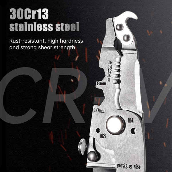 🔥Multifunctional Wire Cutter and Stripping Tool