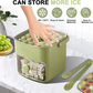 🥳2026 HOT SALE🏖️✅Essential for summer🥤🧊 Ice Cube Maker with Storage – 48 cubes at once, leak‑proof lid. Stackable, saves space. Includes ice scoop & tong.