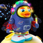 🦆50% OFF LIMITED TIME!✨Dancing Space Duck Toy - Interactive LED Light & Music with Solar Sensor for Fun Cosmic Dance Moves🌟🚀