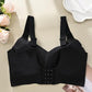 🌷 50% OFF – LIMITED TIME! 💕Subtle Striped Seamless Bra with W-Support ✨ Wire-Free Lift & Unmatched Comfort