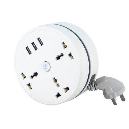 🔌 50% OFF NOW! ⏰ Cord-Winding Universal Power Strip – Built-in cord reel, multiple outlets & surge protection – Keeps cables tidy & organized at home or office ✨