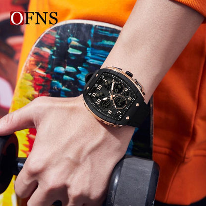 🎁Men's Luminous Digital Watch – Sporty Automatic, Water Resistant & Free Shipping🚛📦