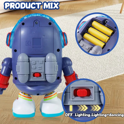 🦆50% OFF LIMITED TIME!✨Dancing Space Duck Toy - Interactive LED Light & Music with Solar Sensor for Fun Cosmic Dance Moves🌟🚀