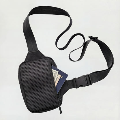 Upgraded 2.0 Travel Sling Bag | Anti-Theft, 500D Nylon, RFID Protection — Limited Time 50% Off