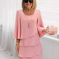 ✨Women's Tiered Ruffle Dress with Flared Sleeves