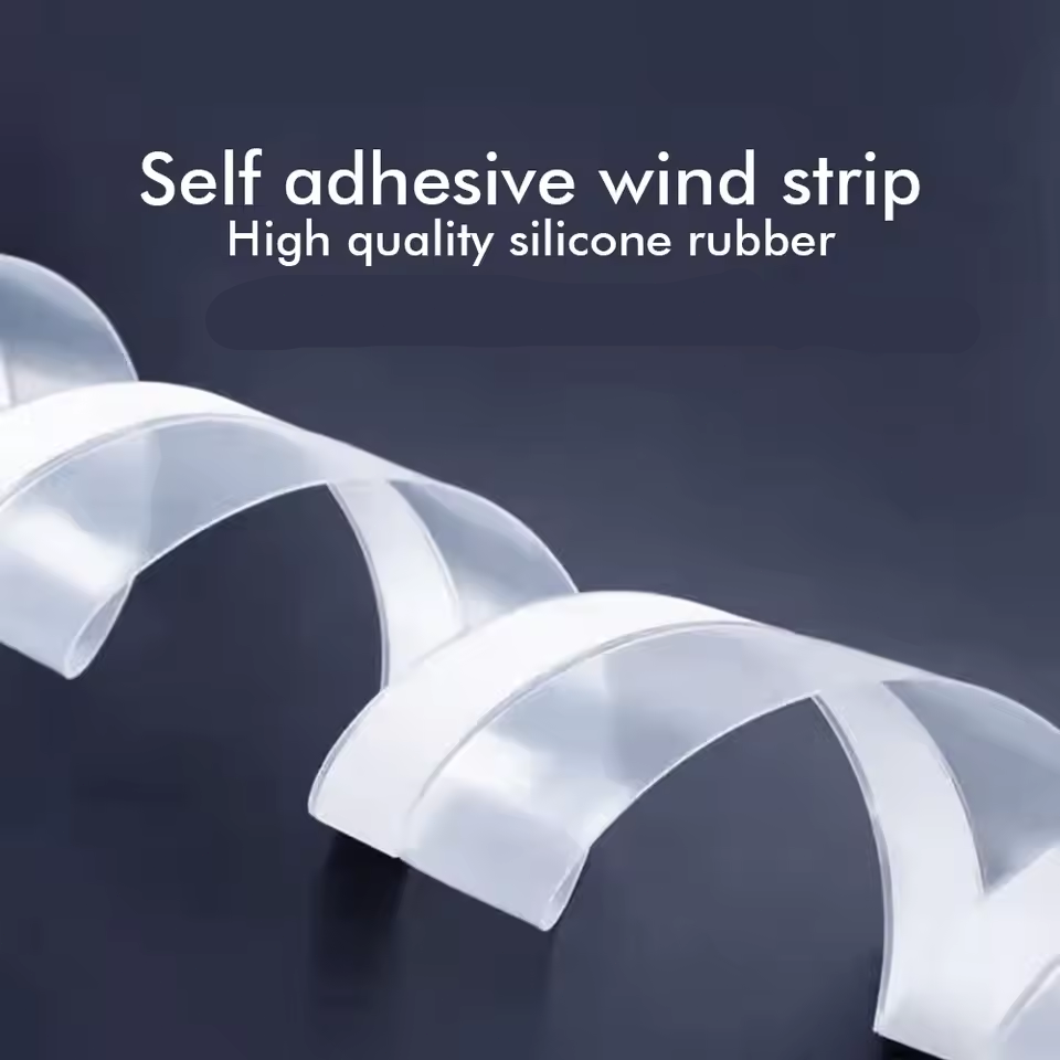 5m Self-Adhesive Door & Window Seal Strip | Soundproof, Dustproof & Insect-Proof | Silicone, Universal Fit