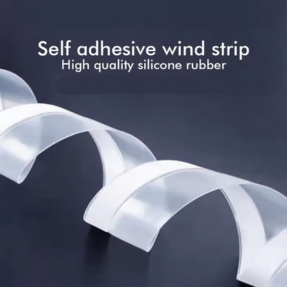 5m Self-Adhesive Door & Window Seal Strip | Soundproof, Dustproof & Insect-Proof | Silicone, Universal Fit
