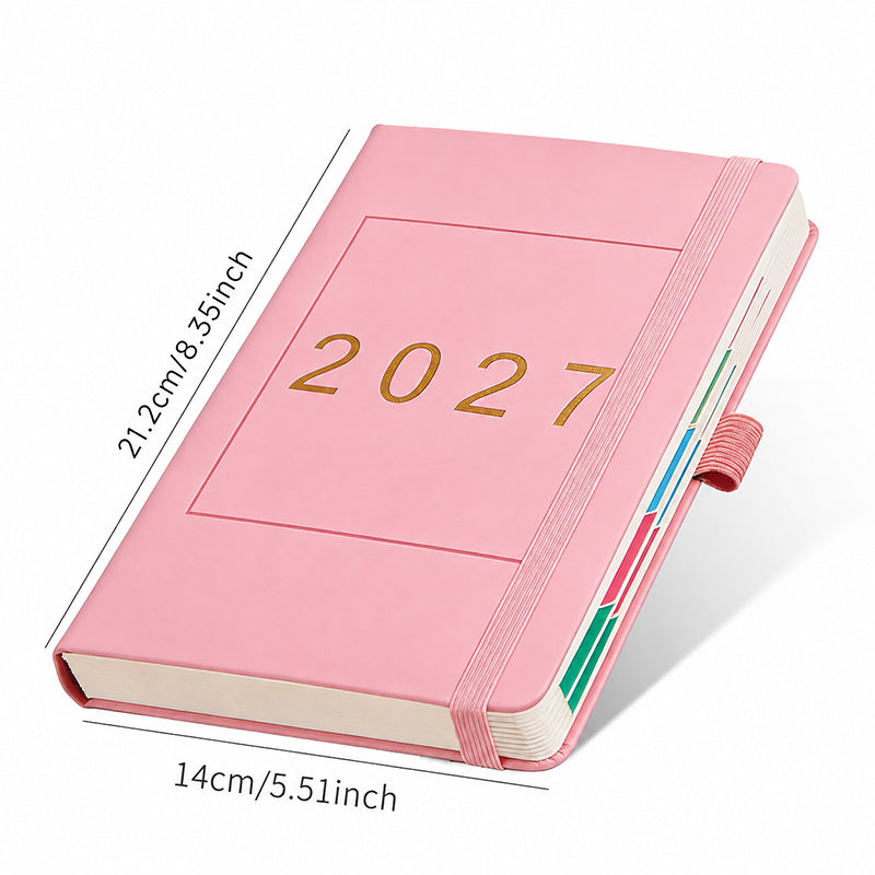 ⏳🔥LIMITED-TIME 50% OFF! ⏰2027 Planner – A5 Size, One Page Per Day with Dates – Perfect for Daily Notes and Future Reference ✨