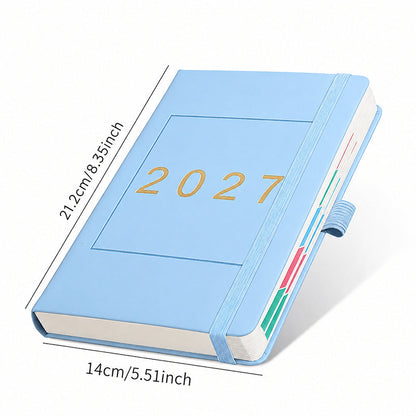 ⏳🔥LIMITED-TIME 50% OFF! ⏰2027 Planner – A5 Size, One Page Per Day with Dates – Perfect for Daily Notes and Future Reference ✨